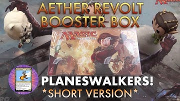 MTG Unpacked - Aether Revolt Booster Box *Part 1* SHORT VERSION