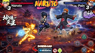 NEW!! Naruto Ultimate Ninja Storm 5 MUGEN Android OFFLINE – Best HD Anime Battle Edition 2026 screenshot 4