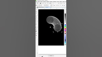 How To Create Spirograph effect in CorelDraw#shorts