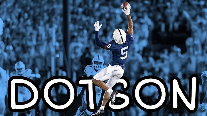 Best WR in the Nation- Jahan Dotson 2021 Penn Stat...