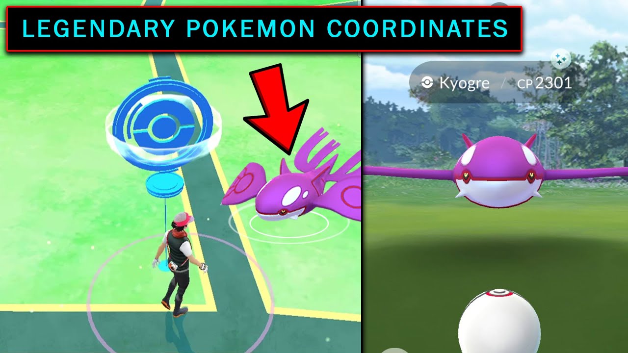 LEGENDARY Pokemon Locations in Pokemon Go 2022  Legendary Pokemon On Map  Pokémon GO 