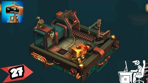 Tiny robots Recharged | level 27 | gameplay walkthrough