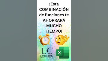 ¡Esta COMBINACIÓN de funciones te AHORRARÁ MUCHO TIEMPO! ⏰😀