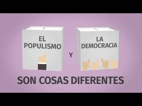 Vídeo: Diferencia Entre Populismo Y Progresismo