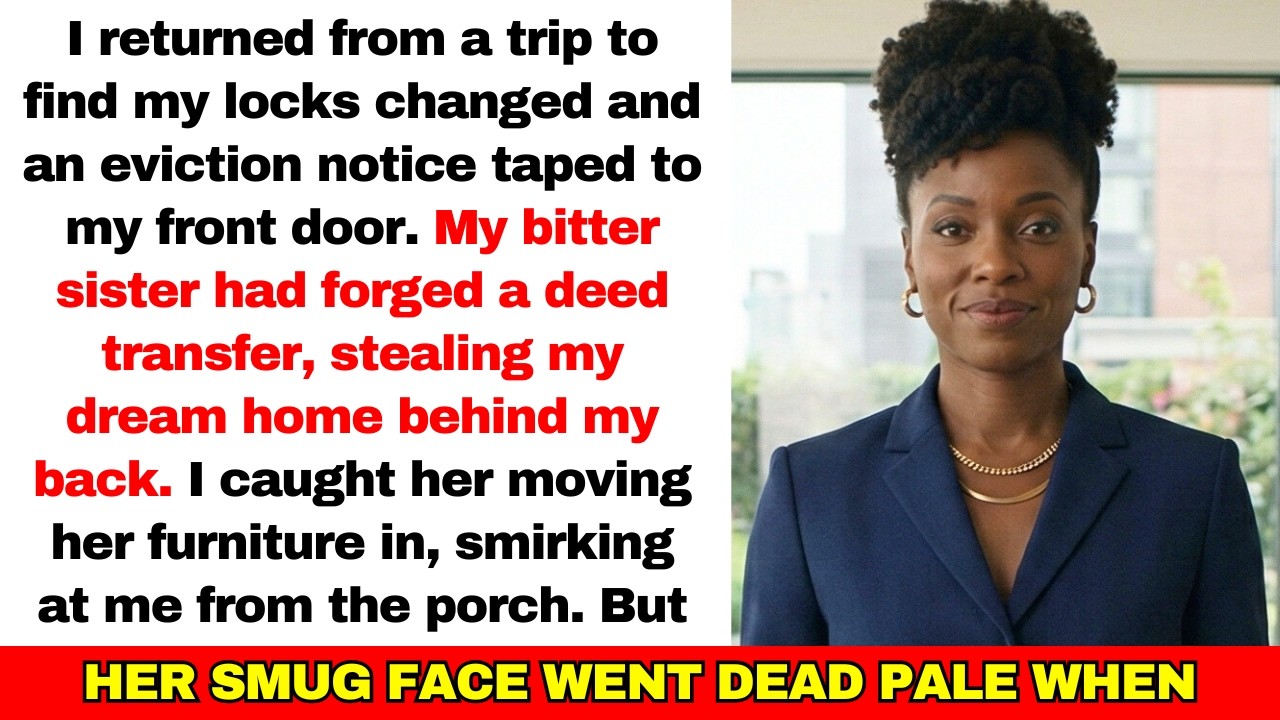 A Sheriff Taped an Eviction Notice to My Door — My Sister Faked a Deed Transfer and...