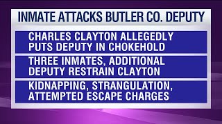 Inmate attacks Butler Co. deputy