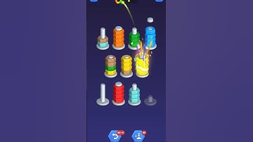 Nut Sort Puzzle Game 216 | #puzzle #puzzlegame #gameplay #gaming #game #ludo #gamechallenge