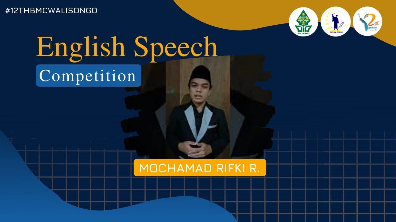 Mochamad Rifki Ramdani_FITK21_English Speech Competition BMCWS22 - YouTube