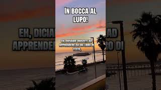 In bocca al lupo! #pensierieparole #crescitapersonale #autostima #mindset