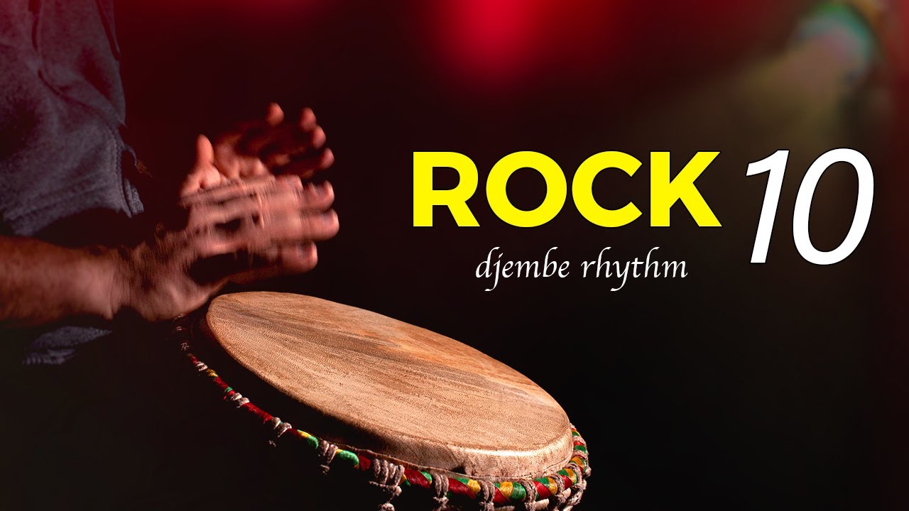 Learn a Rock Rhythm for Djembe [Rock 10]