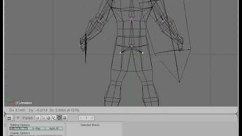 Building a humanoid armature in Blender - part 1