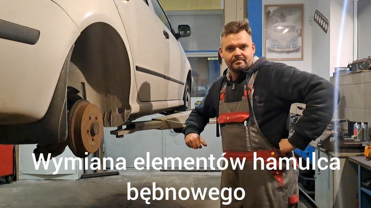 Skoda Fabia serwis hamulców tył