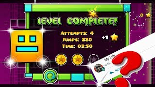 Geometry Dash Lite - UNEXPECTED MESSAGE | Leo Ortiz screenshot 3