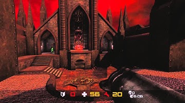 Quake Arena Arcade: Temple of Pain Strafe Jump