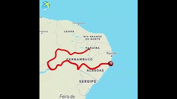 mapa territorial de Pernambuco