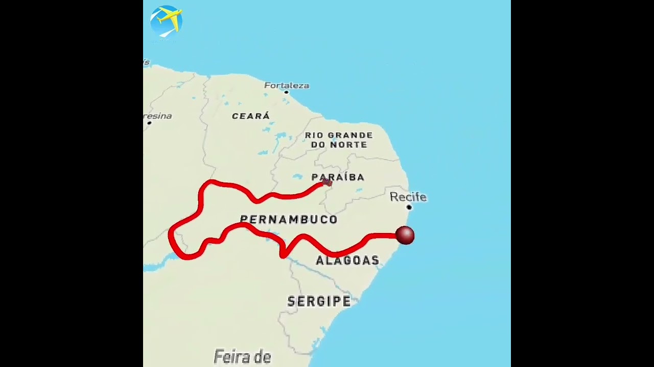 mapa territorial de Pernambuco
