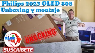 Lo Mejor En 4K Leoni Ruiz Videos Nuevo OLED Ambilight Philips 808 - Unboxing montaje y primeras impresiones.