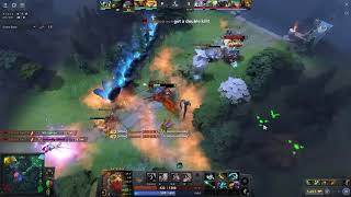 TOPSON 1v 3 shows why mid BATRIDER is insane !! #topsonous #shorts #dota2