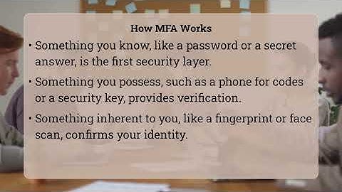 What Is Multi-Factor Authentication For Online Accounts?