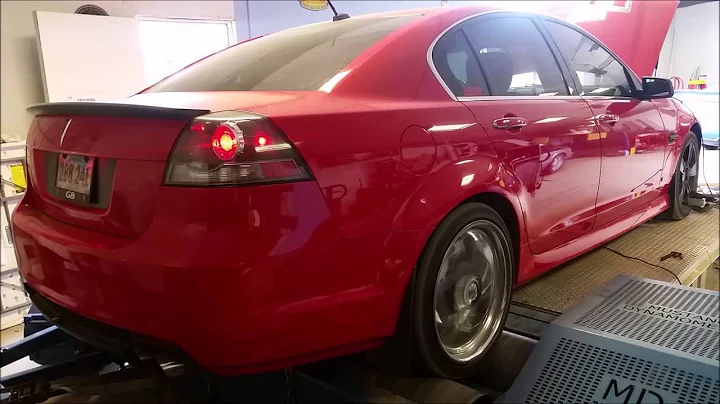 2008 G8 GT Heads/Cam Dyno