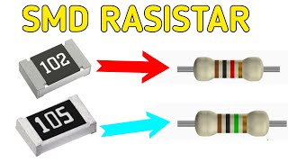 How to identify SMD // smd resistor color cord // #electronicsverma screenshot 2