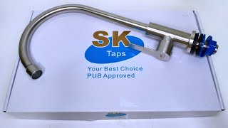 SK Taps Stainless Steel Sink Tap Faucet Cold PUB Approved - Unboxing , Installed & Testing