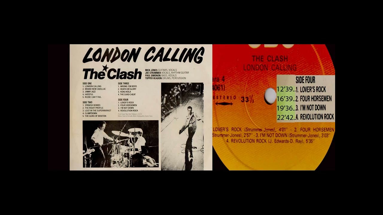 The Clash - London Calling .1979 ( Side B ) - YouTube