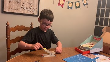 I got another Tinker Crate from KiwiCo - May 2020 - Arcade Catapult