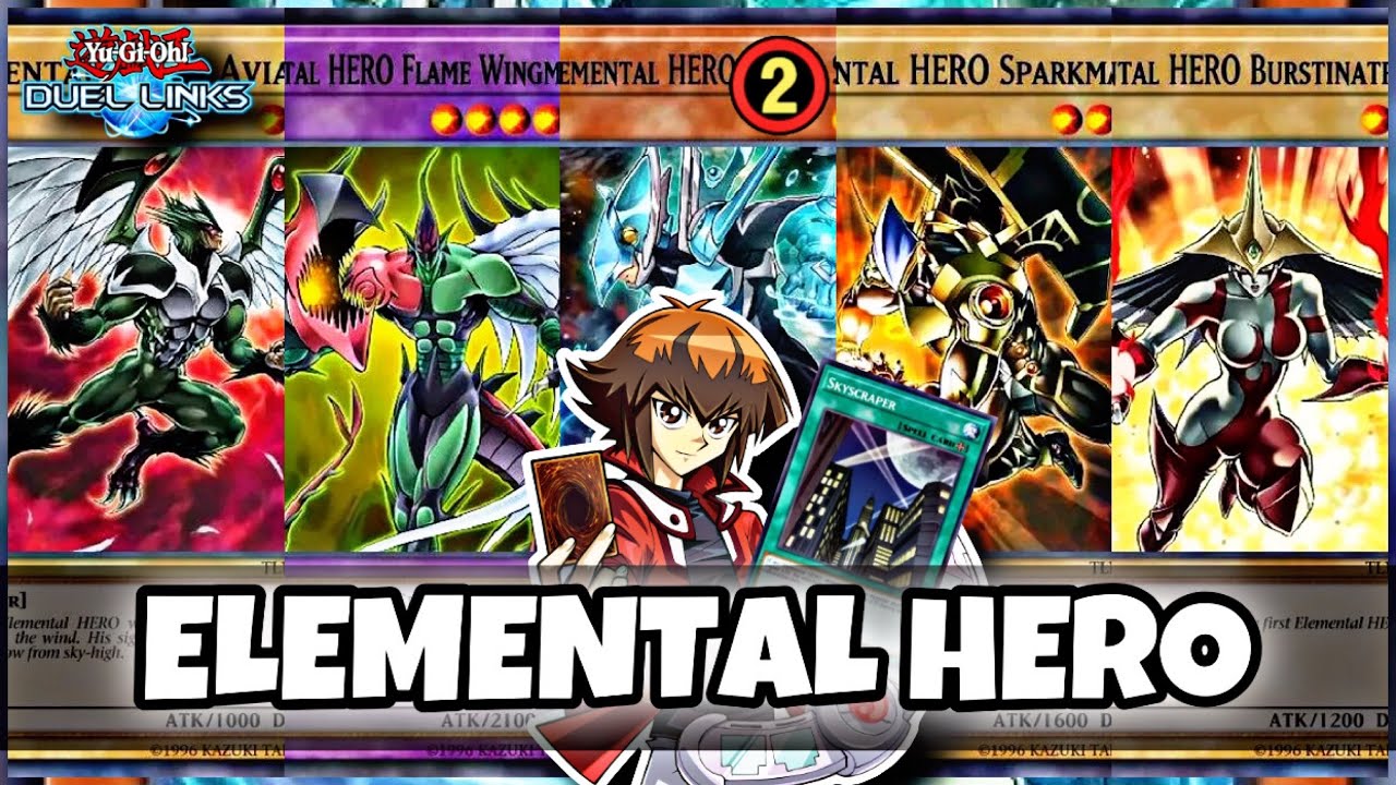 Elemental Hero post ban list ft. Favorite Duel Skill! {Yu-Gi-Oh! Duel Links}