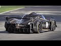 NEW Pagani Huayra R first track test at Monza Circuit | Feat. PURE 9000rpm NA V12 Engine Sounds!