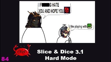 Completely Ignoring The Hardest Boss With One Simple Trick (Slice & Dice 3.1 Hard Mode Gameplay)