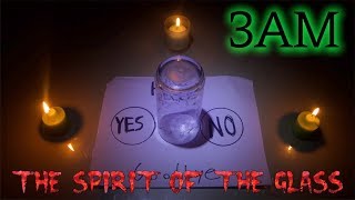 (SCARY) DO NOT DO THE SPIRIT OF THE GLASS CHALLENGE AT 3AM!