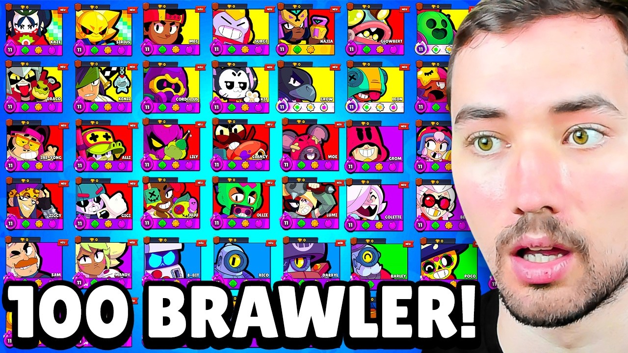 ALLE 100 BRAWLER im SHOWDOWN TURNIER! 😱