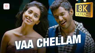 Vaa Chellam 8K/4K Video Song | Thoranai | Vishal, Shreya | Mani Sharma