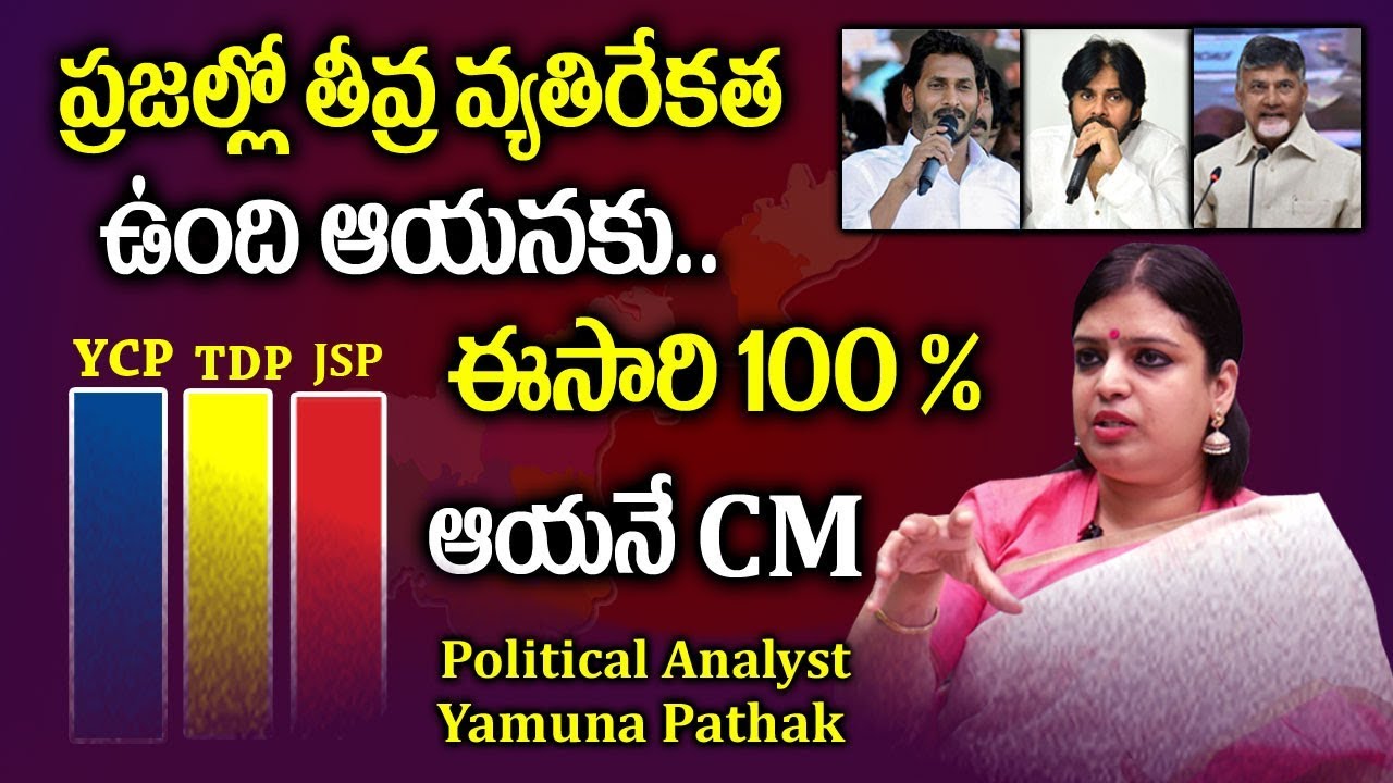 Political Analyst Yamuna Pathak Analysis On AP Next CM | YSRCP | JanaSena | TDP | Sumantv News