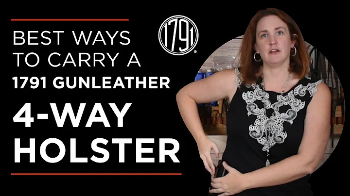 Best Ways to Carry Concealed: 1791 4-Way Holster