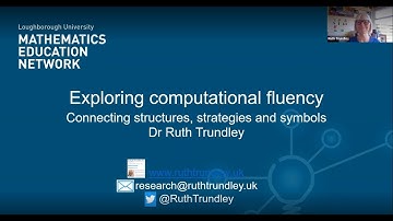 Exploring computational fluency: connecting structures, strategies and symbols
