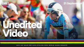 Day 1 Raw Video | 2024 UCI Road and Para-cycling Road World Championships