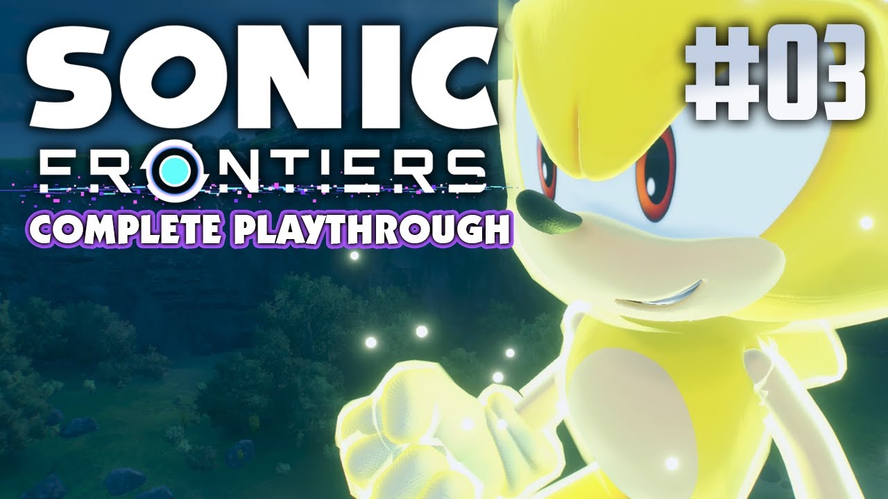 The First Titan, Super Sonic Boss Fight | Sonic Frontiers: Full Game ...