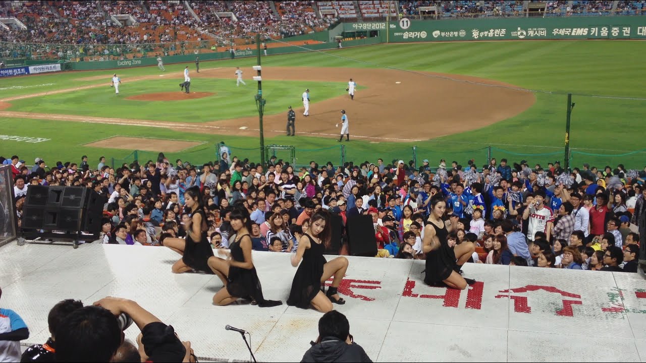 롯데자이언츠 사직야구장 치어리더 스페셜 공연 #박기량 #김수현