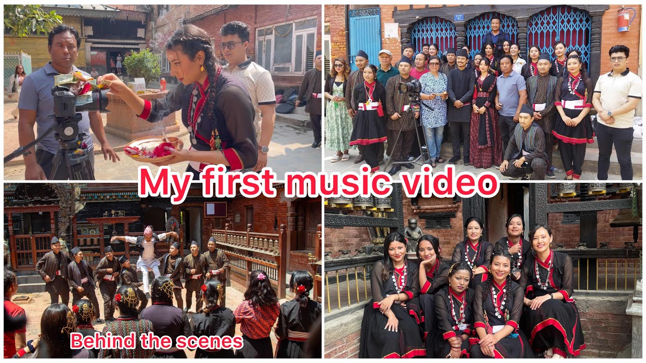 Behind the scenes of “Matina ya Khan” newari song@kbslubhoo6888 lasata joshi Manoj Maharjan