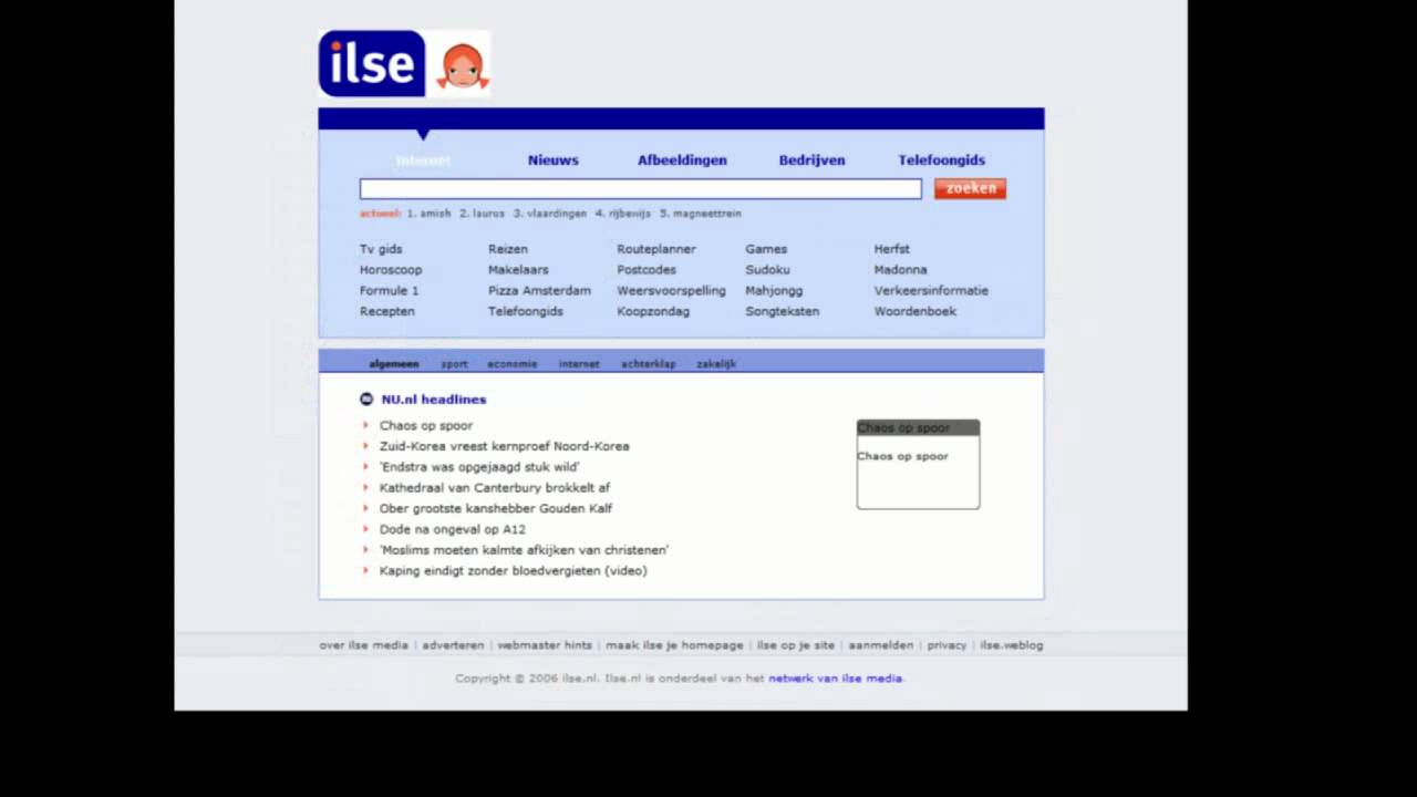 The Googlization of the Dutch search engine Ilse - YouTube