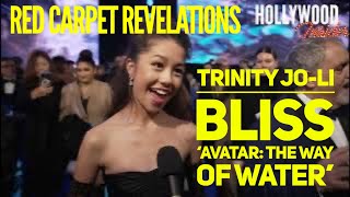 Red Carpet Revelations with Trinity Jo-Li Bliss on Her New Film 'Avatar: The Way of Water'