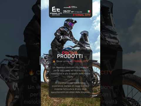Video Dal 25 al 27 settembre saremo all'Eternal City Moto Show