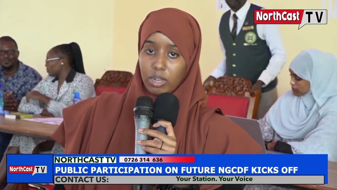 Public participation on the future of NG-CDF kicked off today in Wajir.