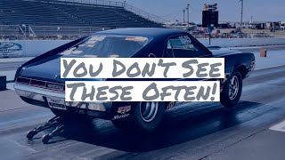 1970 AMC AMX Runs Low 10s | Super Stock Drag Racing | Eugene Chipps InCar Video Driver Interview