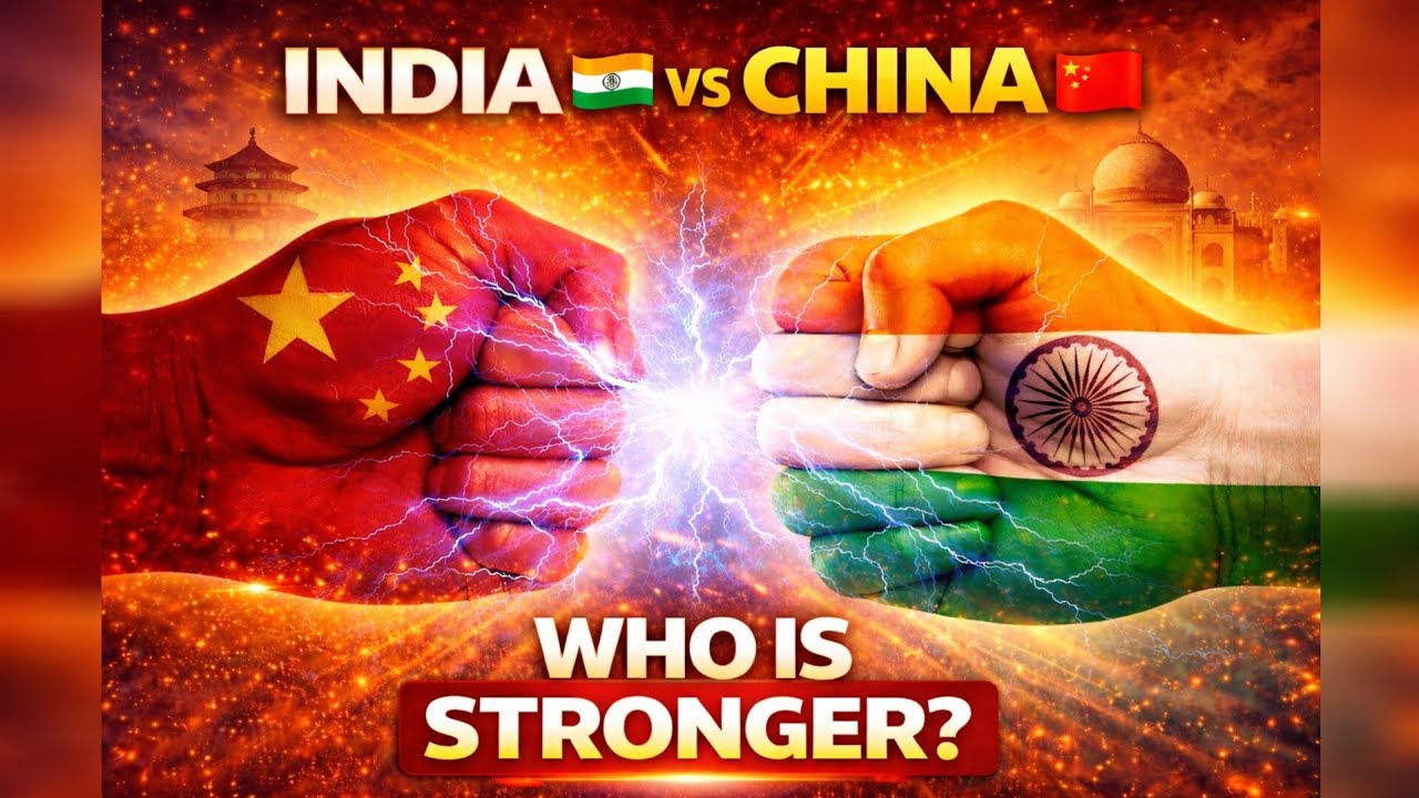 India vs China 🇮🇳🇨🇳 | Amazing Facts Comparison | Who Is More Powerful?