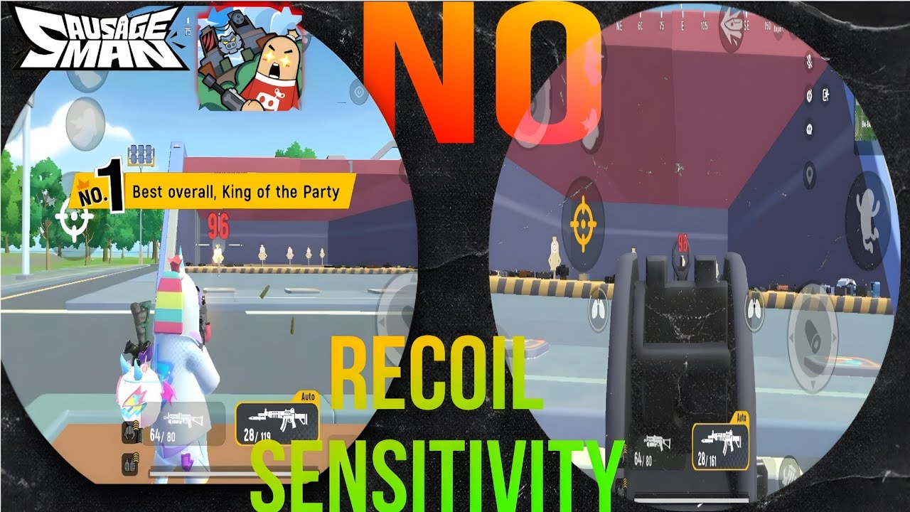 2026 NEW SAUSAGE MAN GAME SENSITIVITY 0 % RECOIL AND SUPER MOVEMENT ⚙️💯 