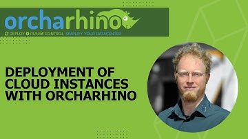 Deployment of cloud instances with orcharhino