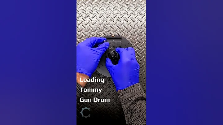 How To Load a Thompson 50rd Drum in 30 Seconds |  #shorts #Tommygun